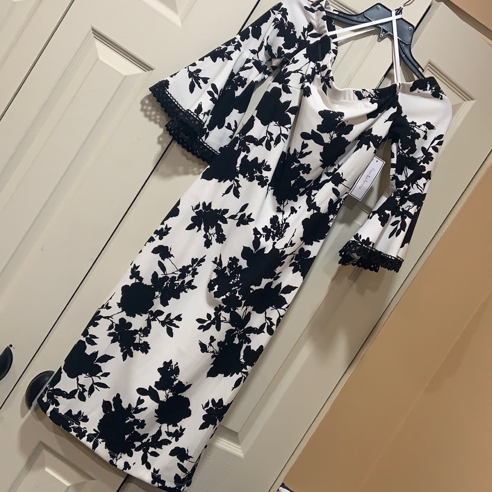 NWT Premier Amour Off the shoulder dress